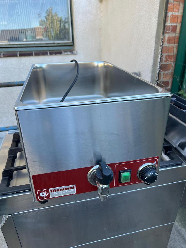 Bain-marie professionnel Diamond, Ophalen, Gebruikt, Inox Meubilair