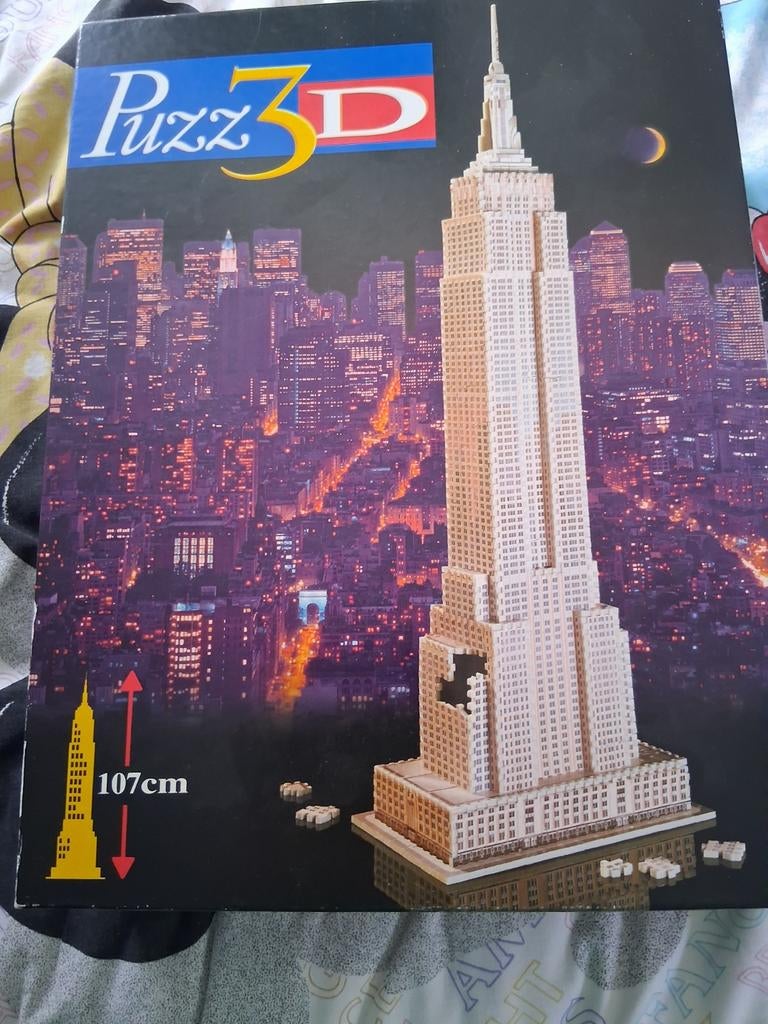 Puzz 3D MB Empire State Building, Enlèvement ou Envoi
