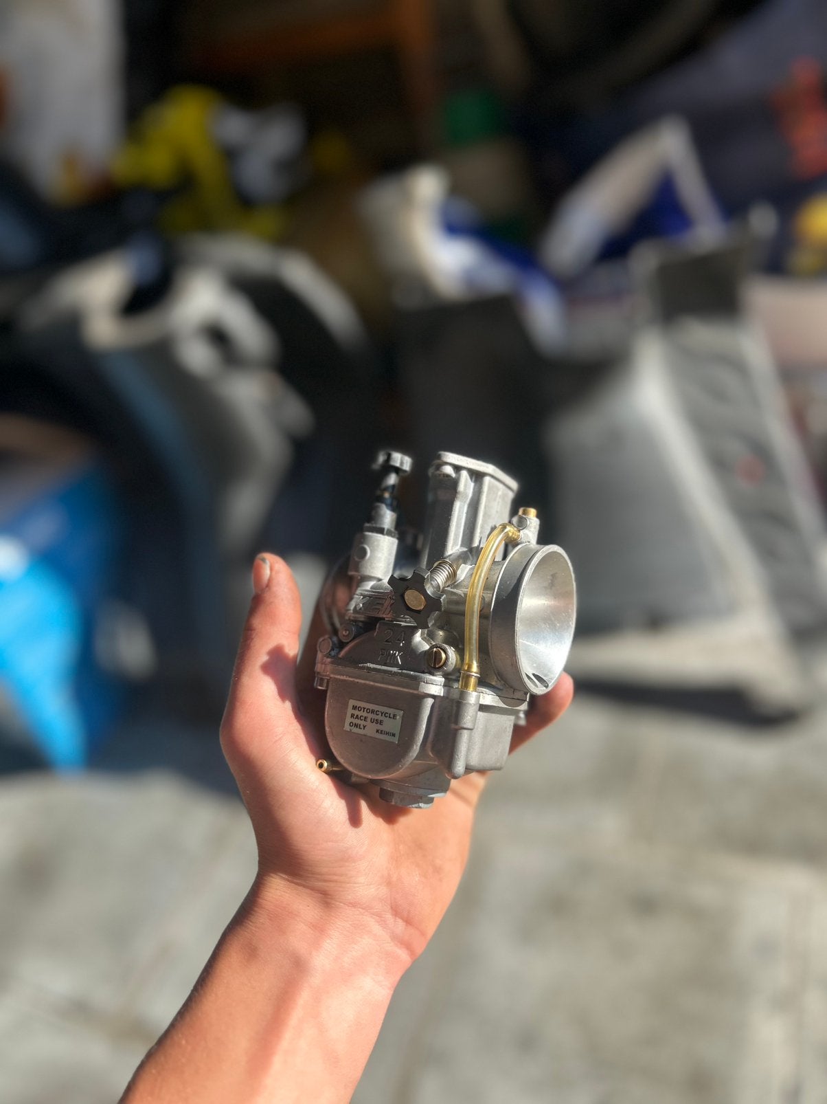 24Pwk Keihin Carburateur, Fietsen en Brommers, Brommers | Tomos, Ophalen, Zo goed als nieuw
