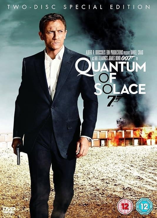 007 - Quantum of Solace, CD & DVD, DVD | Thrillers & Policiers, À partir de 12 ans, Enlèvement, Utilisé, Thriller d'action
