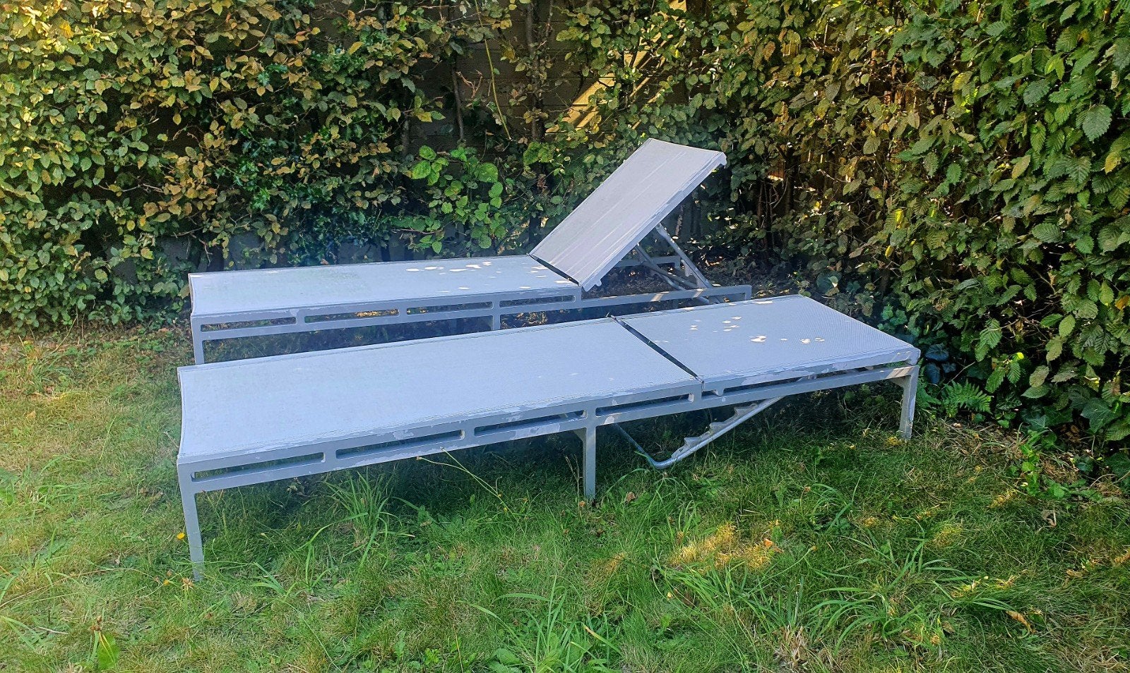 Tuinbed/lit de jardin (metal), Enlèvement, Utilisé, Métal, Mobile