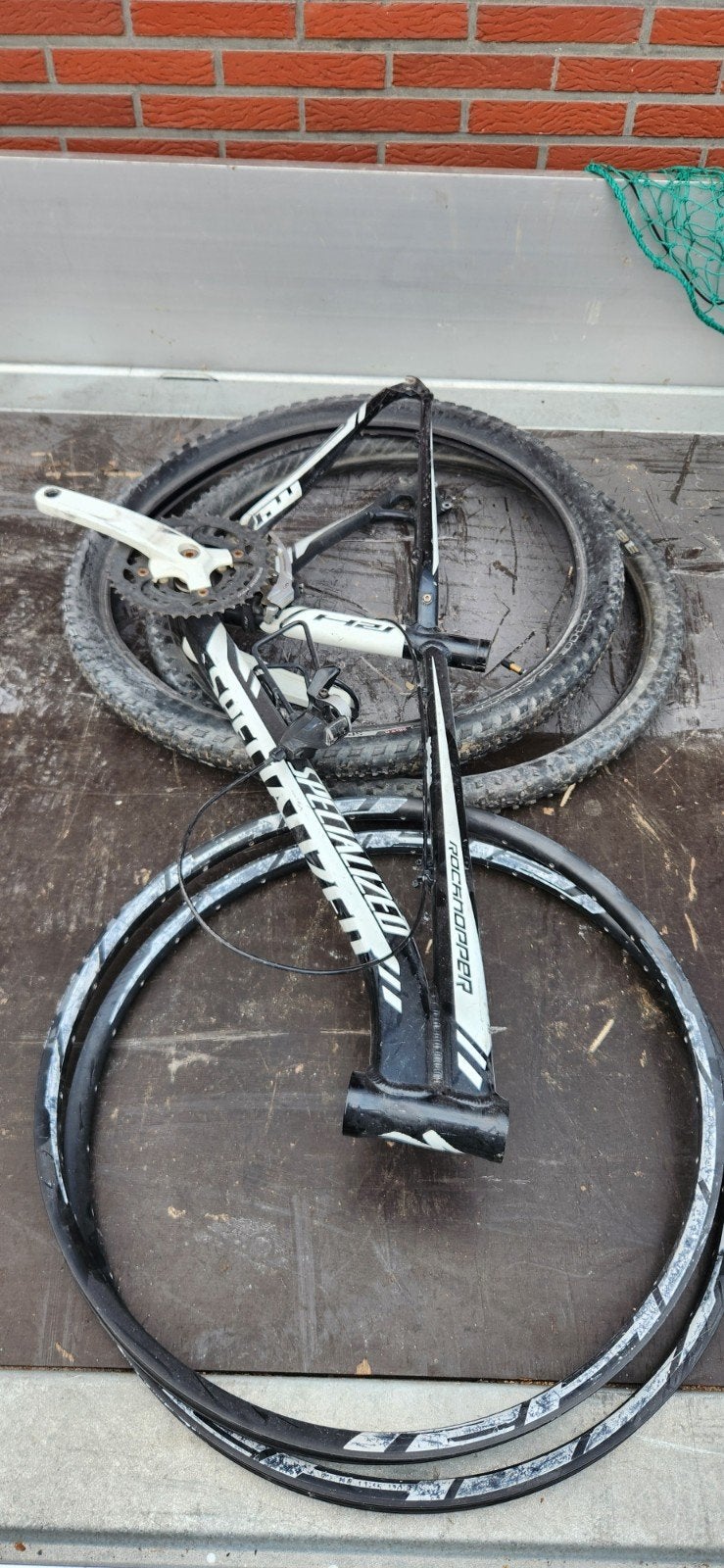 kader en toebehoren van Specialized Rockhopper, Enlèvement