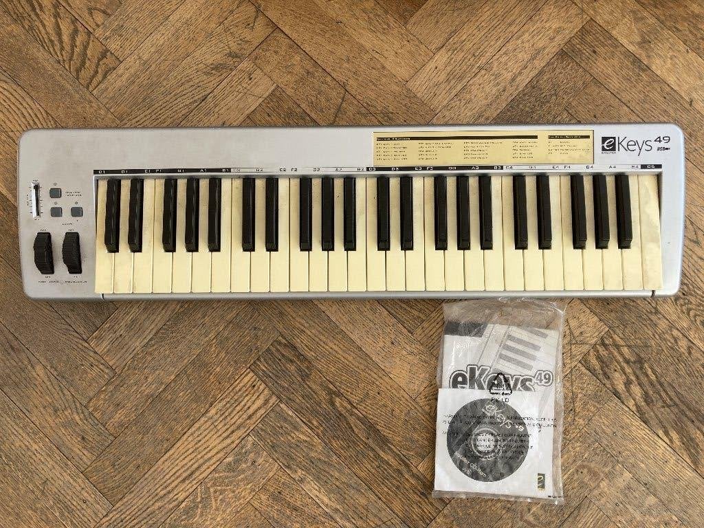 Evolution eKeys 49 — MIDI-toetsenbord met 49 toetsen, Muziek en Instrumenten, Gebruikt, Midi-aansluiting, Ophalen, 49 toetsen