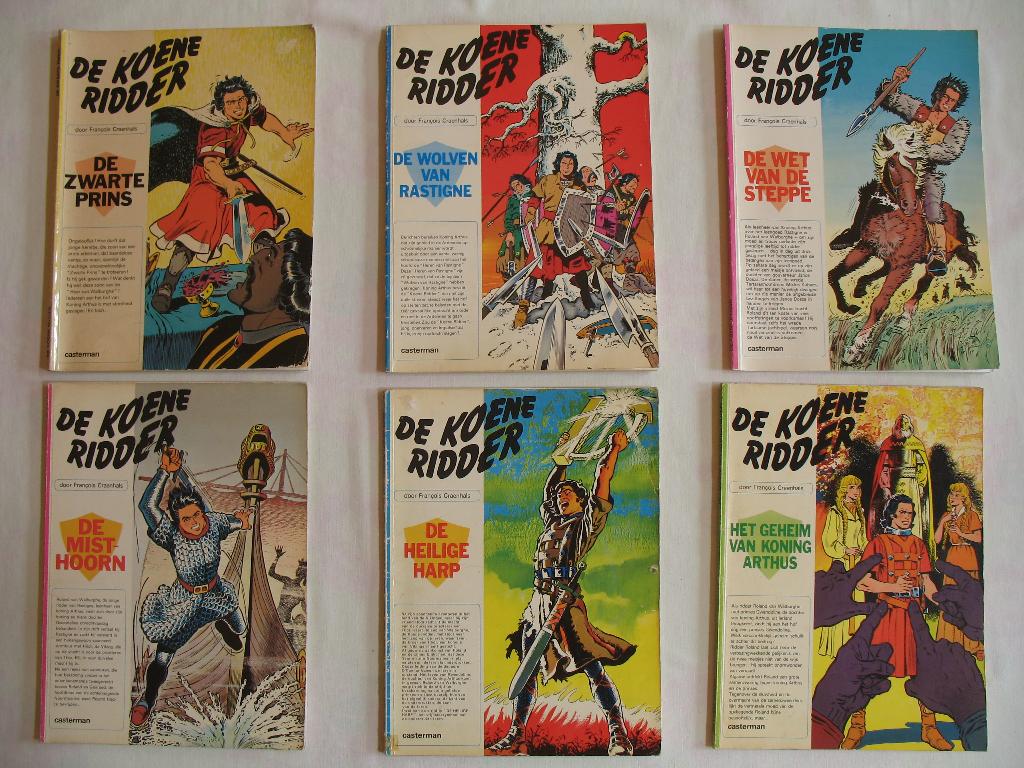 De Koene Ridder, 19 stuks, 11 x 1ste druk, bijna compleet, Boeken, Stripverhalen, Meerdere stripboeken, Ophalen of Verzenden, Zo goed als nieuw