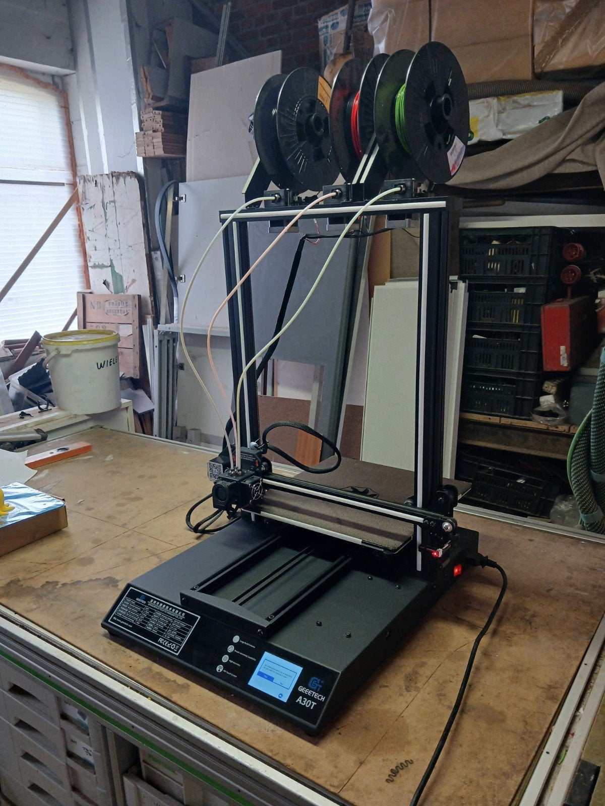 Geeetech A30T 3D printer, Computers en Software, 3D Printers, Ophalen, Zo goed als nieuw, Geeetech, 3 of meer