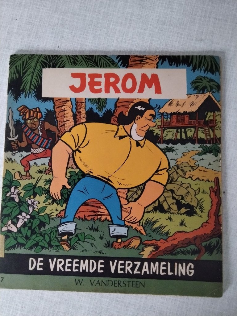 Jerom. De vreemde verzameling, Boeken, Stripverhalen, Gelezen, Willy vandersteen, Eén stripboek, Ophalen of Verzenden