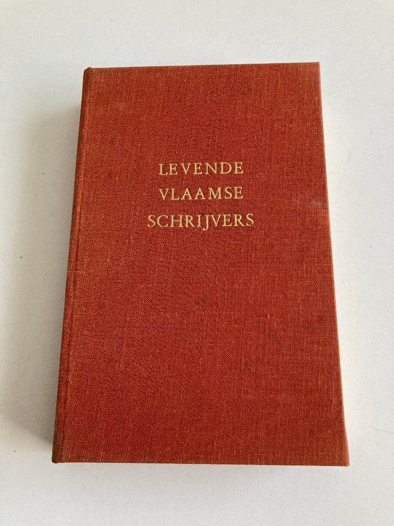 " Levende Vlaamse schrijvers " 1957 Manteau ( V.V.L. ), België, Diverse auteurs, Ophalen of Verzenden, Zo goed als nieuw