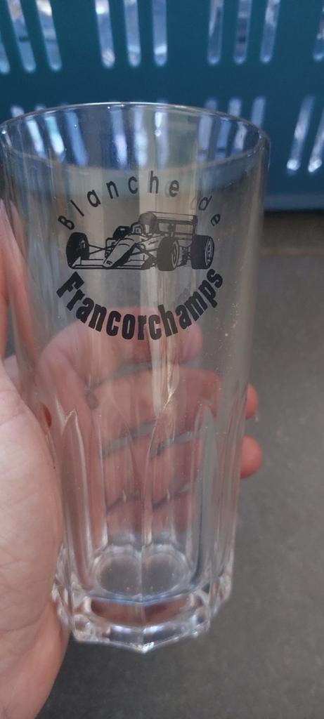 Verre blanche de francorchamps, Enlèvement ou Envoi