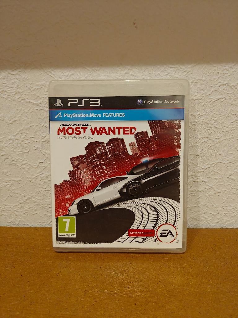 Need For Speed Most Wanted Playstation 3, Gebruikt, 1 speler, Racen en Vliegen, Ophalen of Verzenden