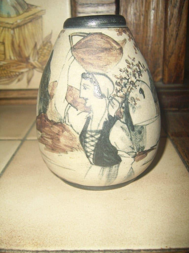 vase ciboure signé DAVID, Antiquités & Art, Envoi