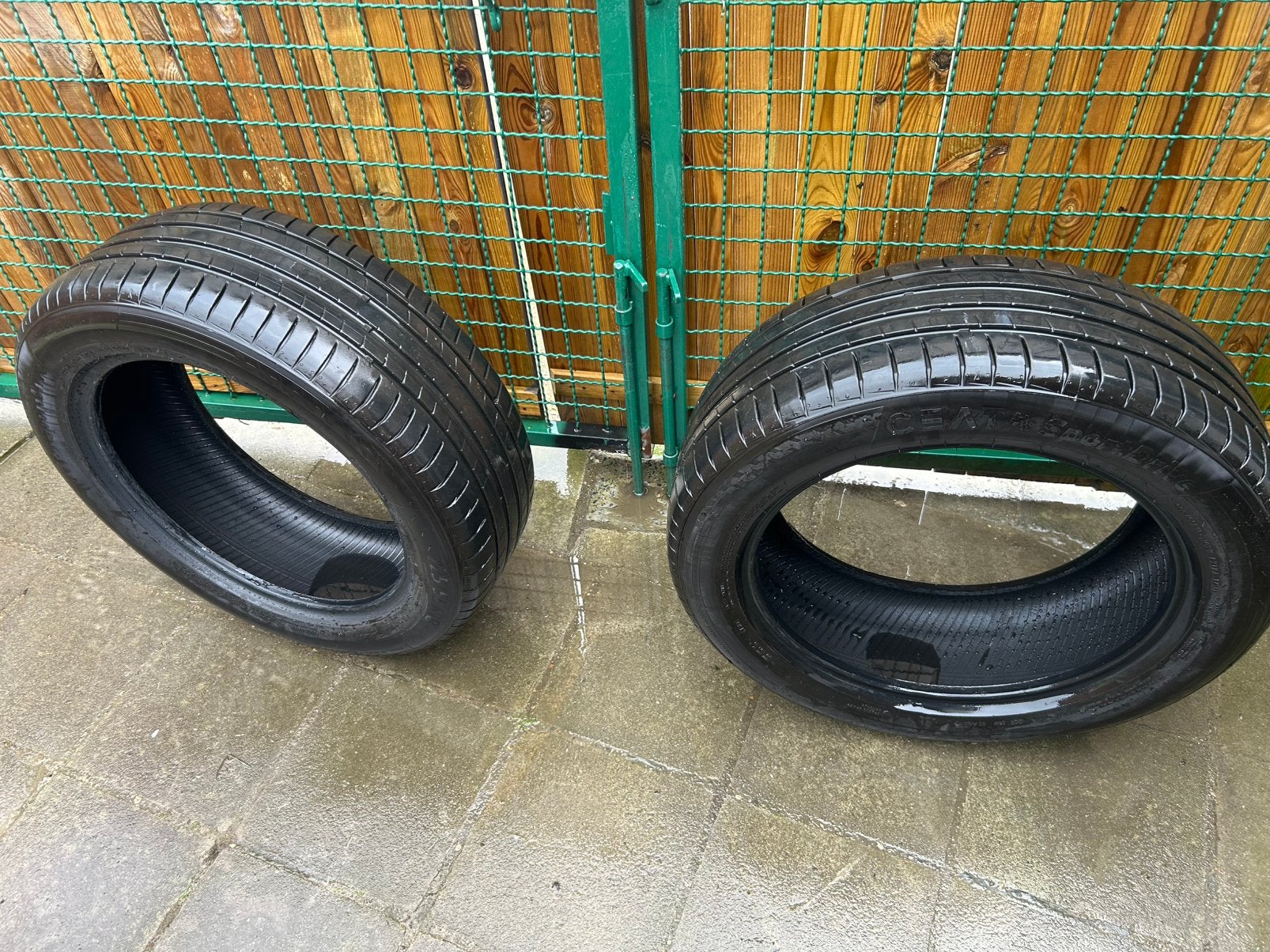 A DONNER pneus été 225/55/18, Ophalen, Gebruikt