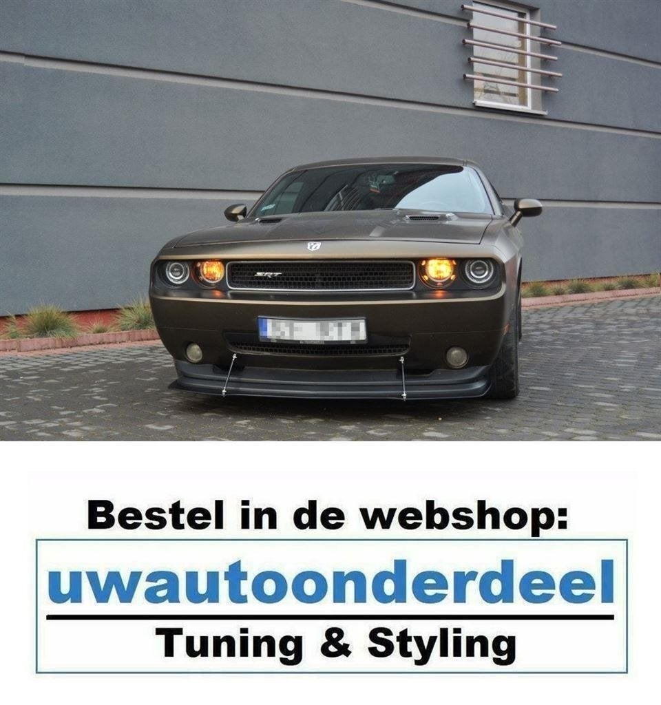 Maxton Design Voor Dodge Challenger SRT8 SRT Spoiler Lip Spl, Verzenden