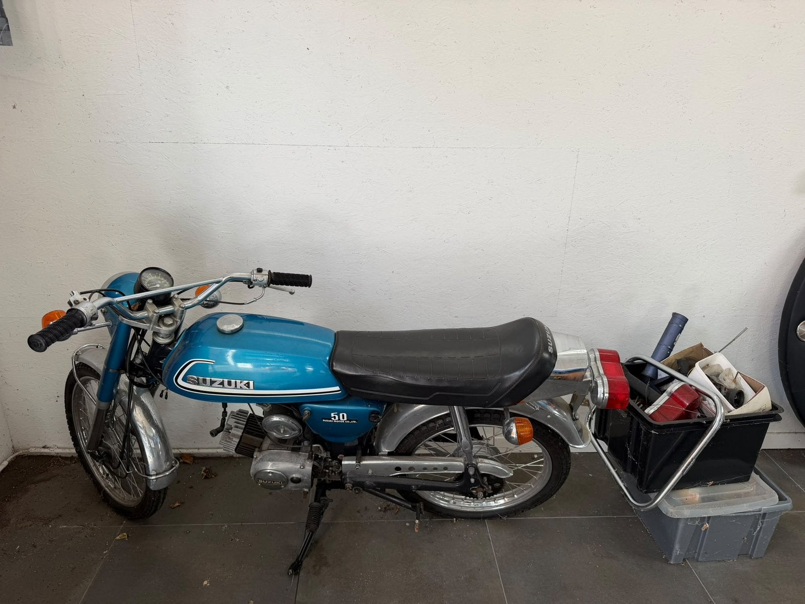 Susuki ac50, 50cc, Fietsen en Brommers, Ophalen