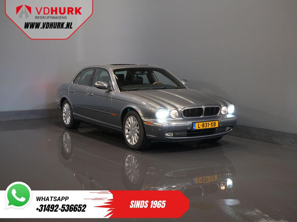 Jaguar XJ 3.0 V6 Executive Aut. Youngtimer/ Pano/ Leder/ Xen, Auto's, Jaguar, Automaat, XJ, Bedrijf, Berline