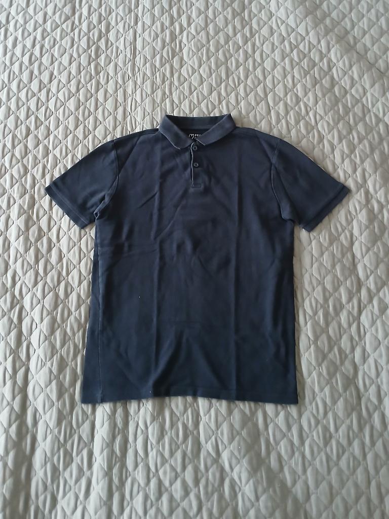 Donkerblauwe Primark Polo - Maat S - 100% Katoen, Blauw, Ophalen of Verzenden, Zo goed als nieuw, Maat 46 (S) of kleiner