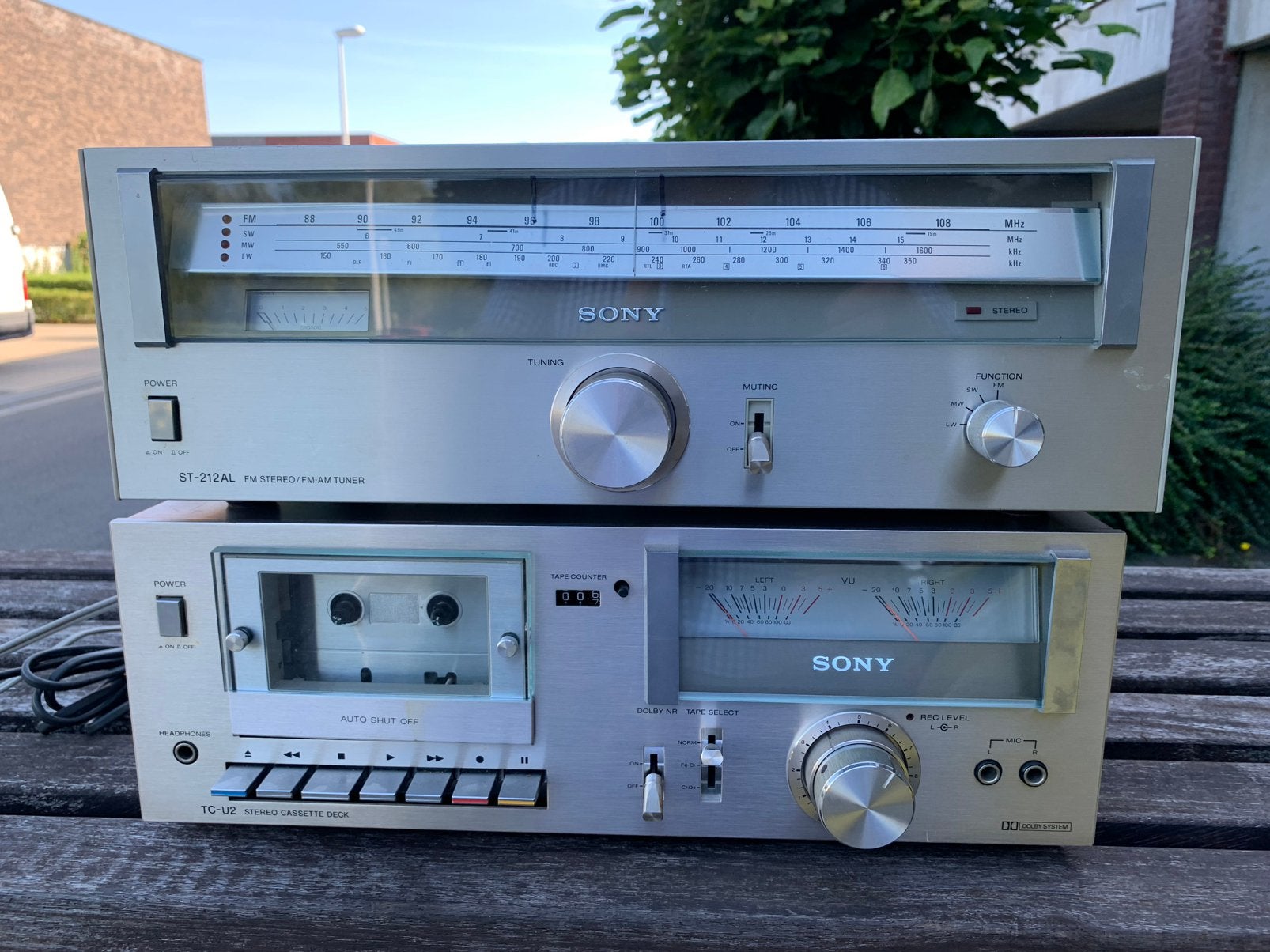 Hifi Sony vintage, Audio, Tv en Foto, Stereoketens, Ophalen, Gebruikt, Sony