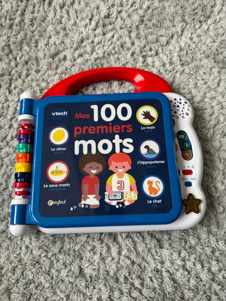 Livre mes 100 premiers mots vtech, Enfants & Bébés, Jouets | Vtech, Comme neuf, 2 à 4 ans, Enlèvement