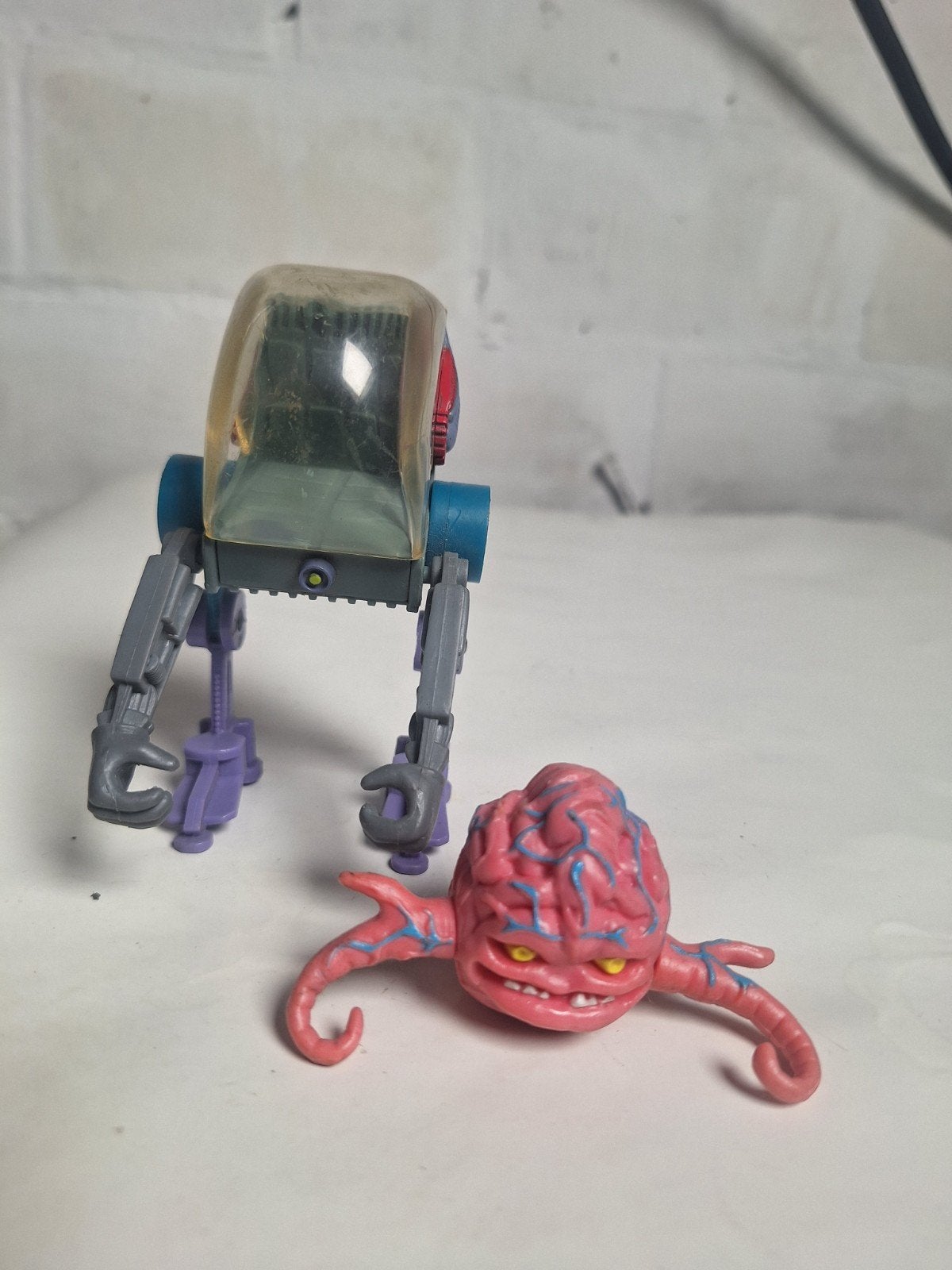 Teenage Mutant Ninja Turtles - Krang - Playmates 1989, Ophalen of Verzenden, Gebruikt