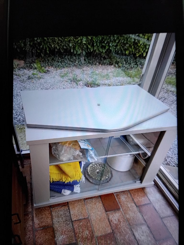 Meuble TV, Maison & Meubles, 25 à 50 cm, Moins de 100 cm, Comme neuf, Enlèvement
