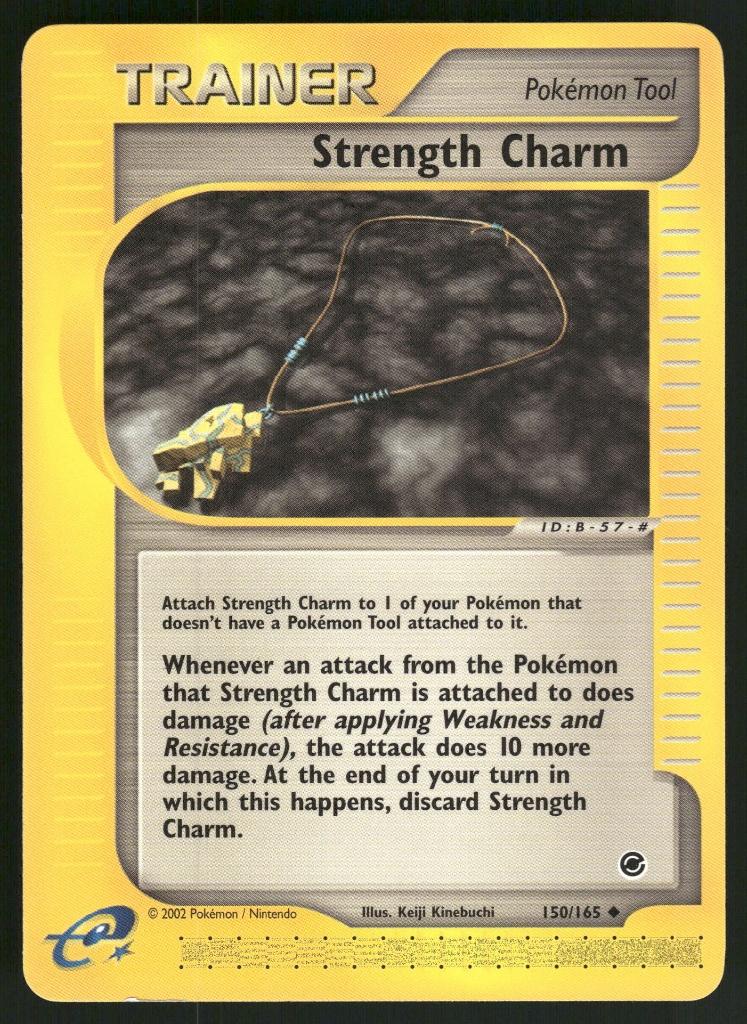 Strength Charm 150/165 - Expedition Base Set (NM), Verzenden, Gebruikt