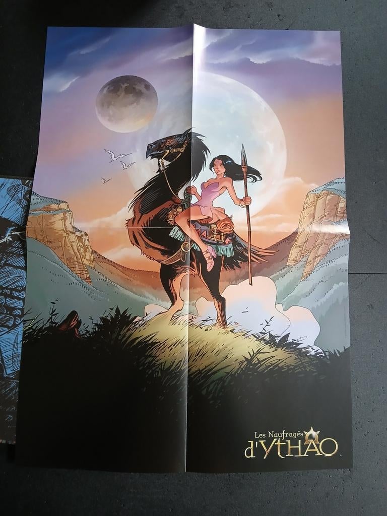 Bd les naufragés d ythaq 11,EO, avec poster, Enlèvement ou Envoi