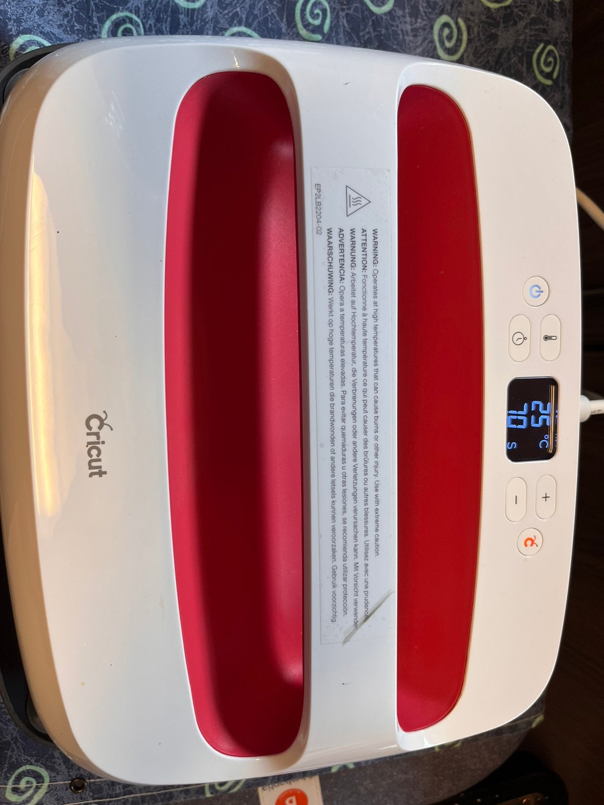 Cricut heat press, Hobby en Vrije tijd, Ophalen of Verzenden, Zo goed als nieuw, Cricut
