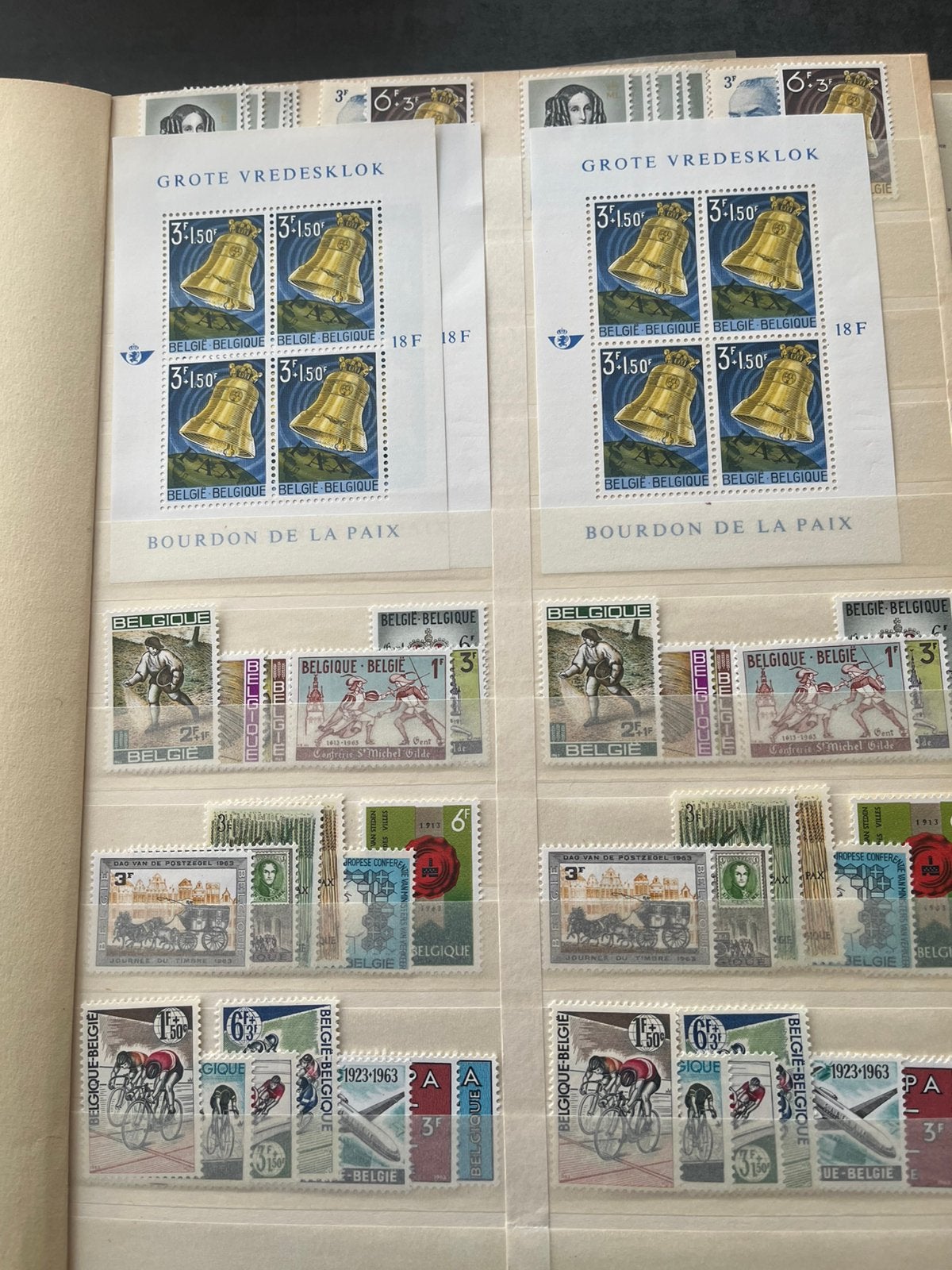 Album Belgie 1963-1968 postfris, Postzegels en Munten, Ophalen