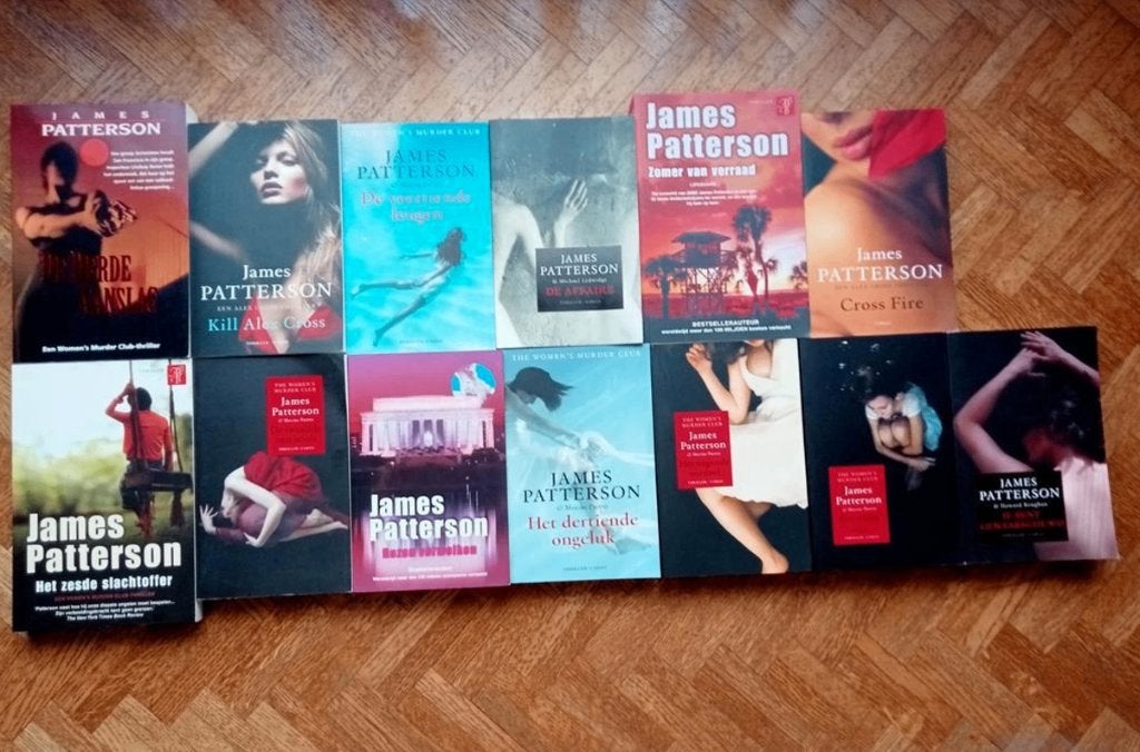 Diverse boeken van James Patterson, Livres, Thrillers, Utilisé, Enlèvement ou Envoi