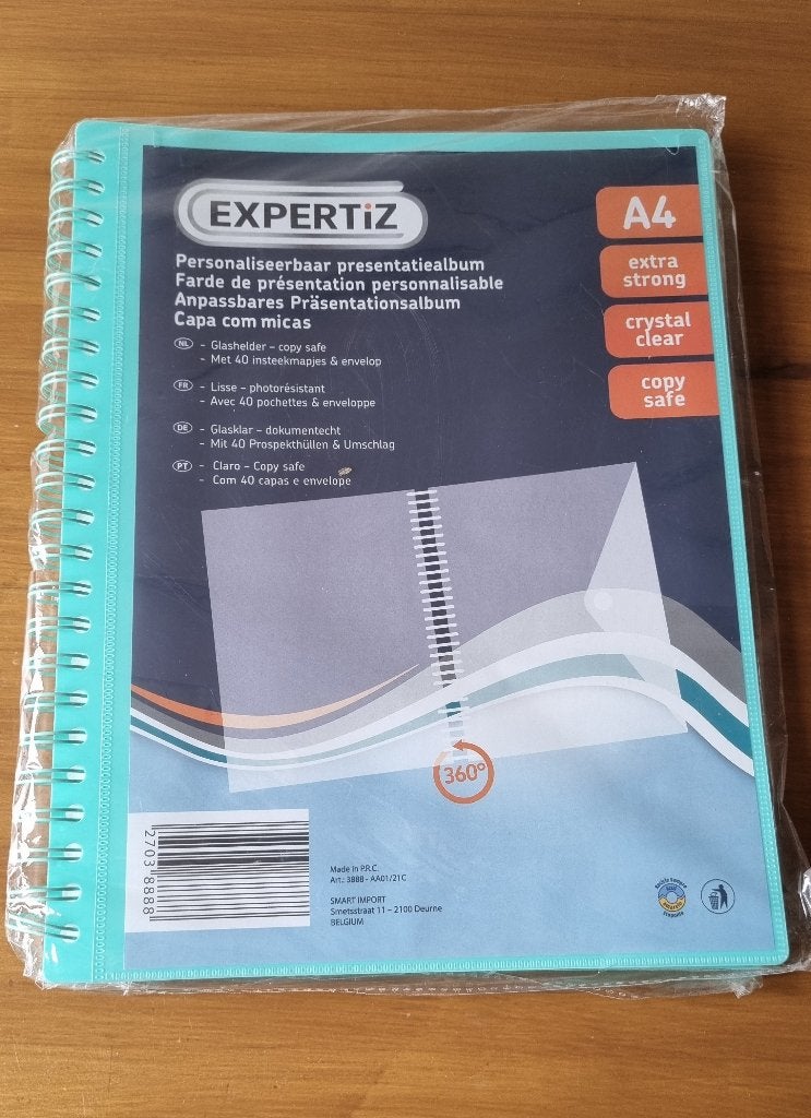 Presentatiealbum Expertiz A4, Diversen, Ophalen of Verzenden, Nieuw