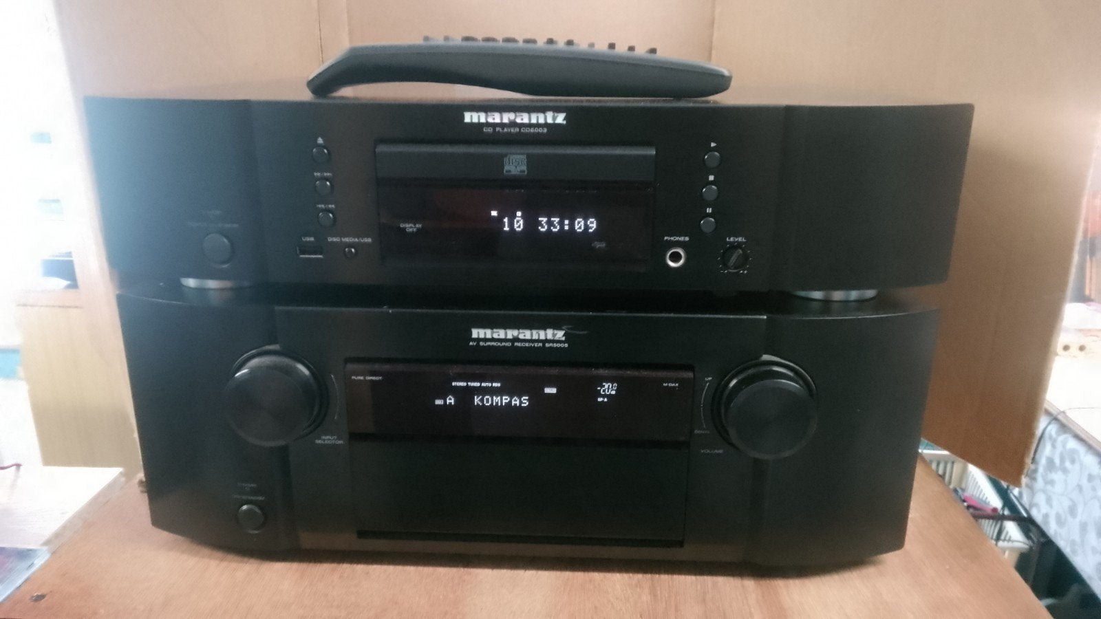 Prachtige stereo set Marantz koopje, TV, Hi-fi & Vidéo, Chaîne Hi-fi, Enlèvement