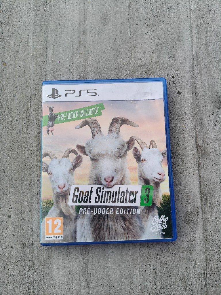 Jeu PS5 Goat Simulator 3 pré-édition - comme neuf, Enlèvement ou Envoi, 1 joueur, À partir de 12 ans, Simulation