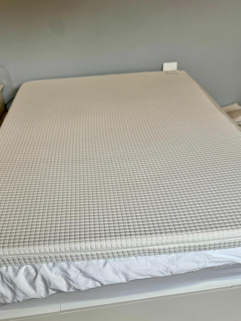 Topper voor matras Ikea (Knapstad) met koele kant 140x200, Ophalen, Zo goed als nieuw, Matras