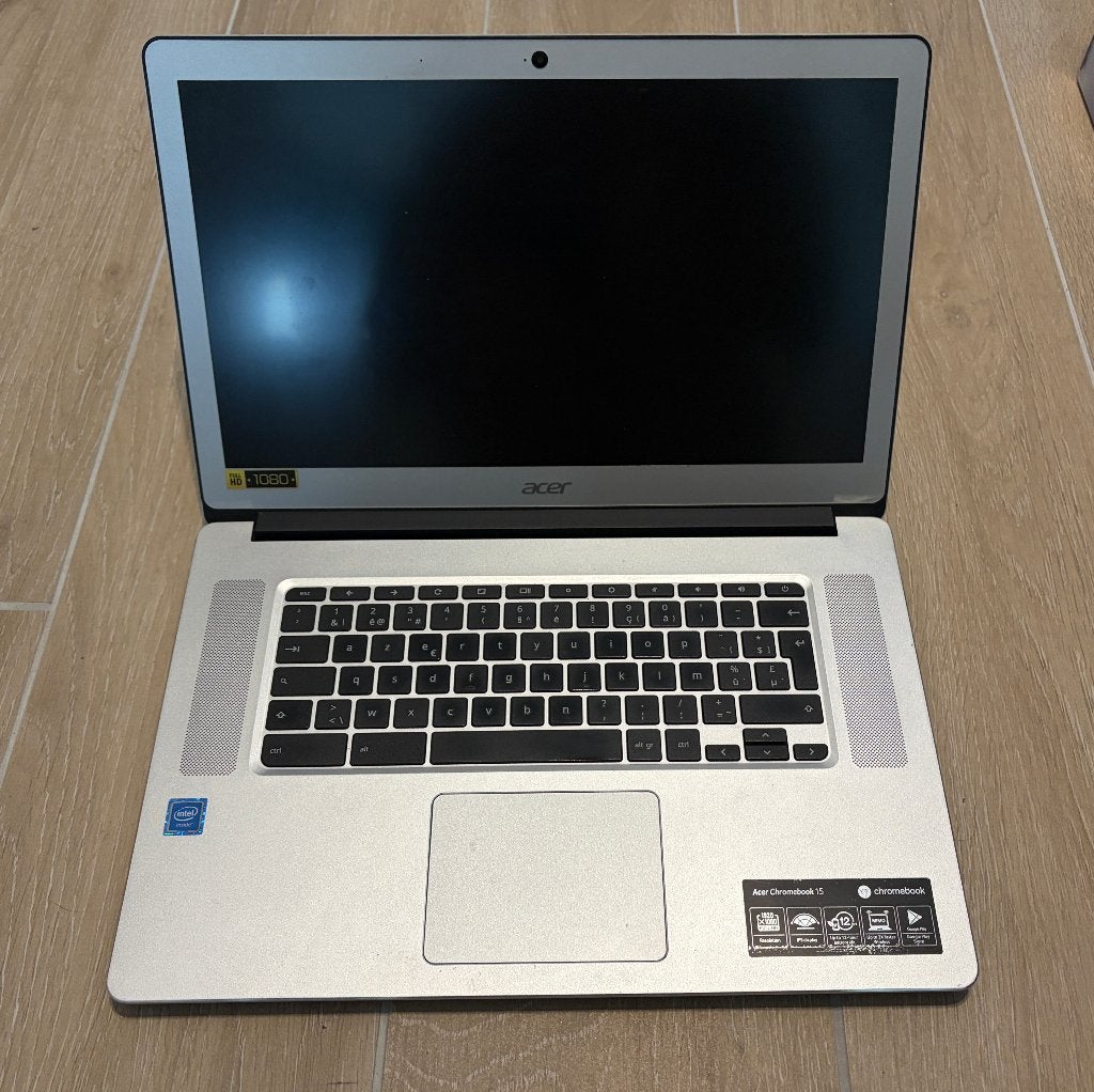 Acer Chromebook 15,6"  (2018), Computers en Software, Chromebooks, Gebruikt, 15 inch, Azerty, Ophalen