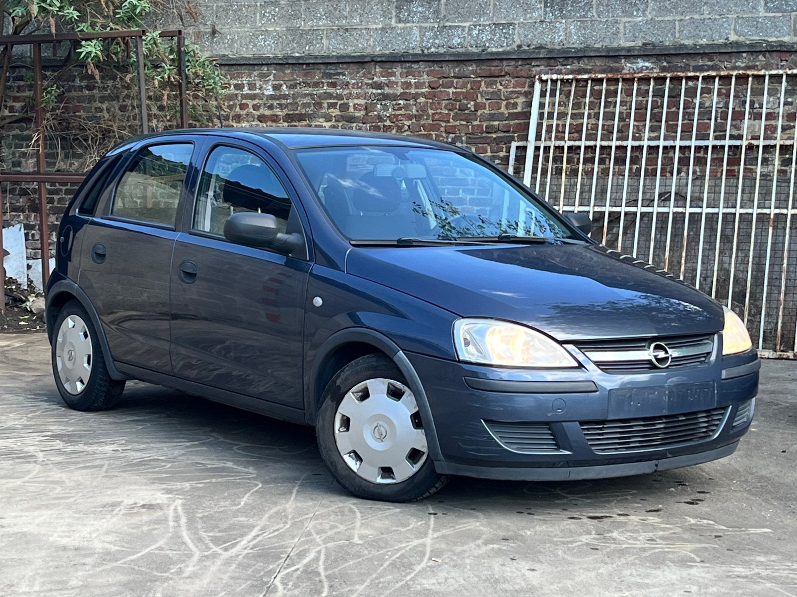 OPEL CORSA / 1.2CDTI / AC  / 142.000km, Auto's, Opel, Zwart, Blauw, Leder, Bedrijf