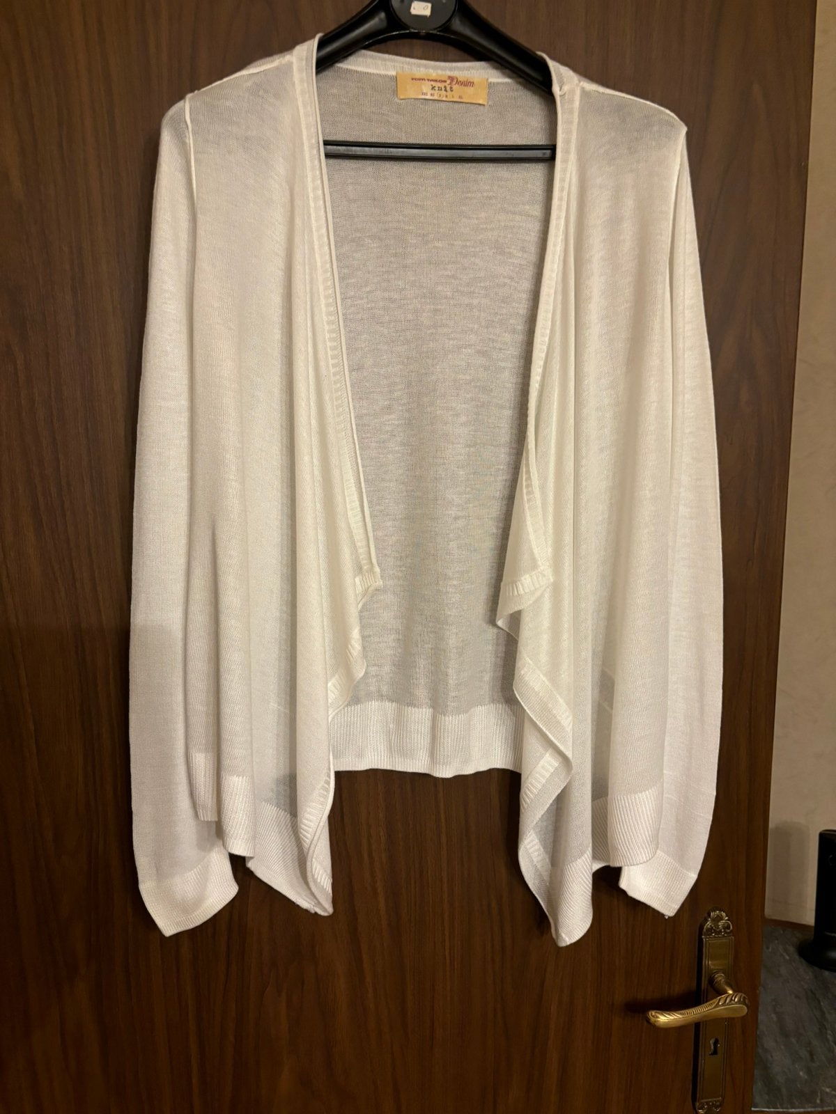 Fijne witte gilet, Tom Tailor, maat S, speciaal model, Kleding | Dames, Truien en Vesten, Ophalen, Zo goed als nieuw, Maat 36 (S)