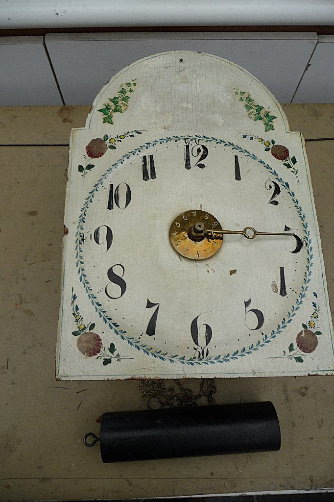 Antieke zwarte woud klok, Ophalen of Verzenden