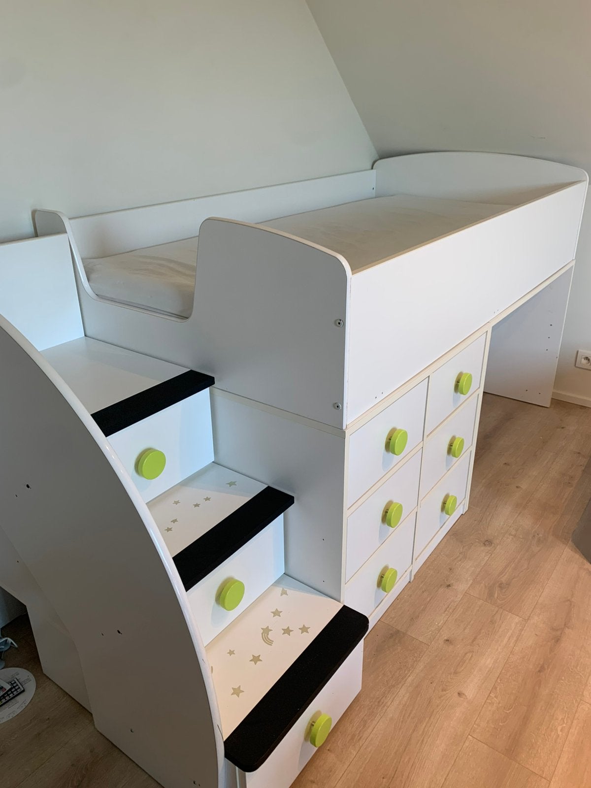 Verhoogd bed, Ophalen, Gebruikt