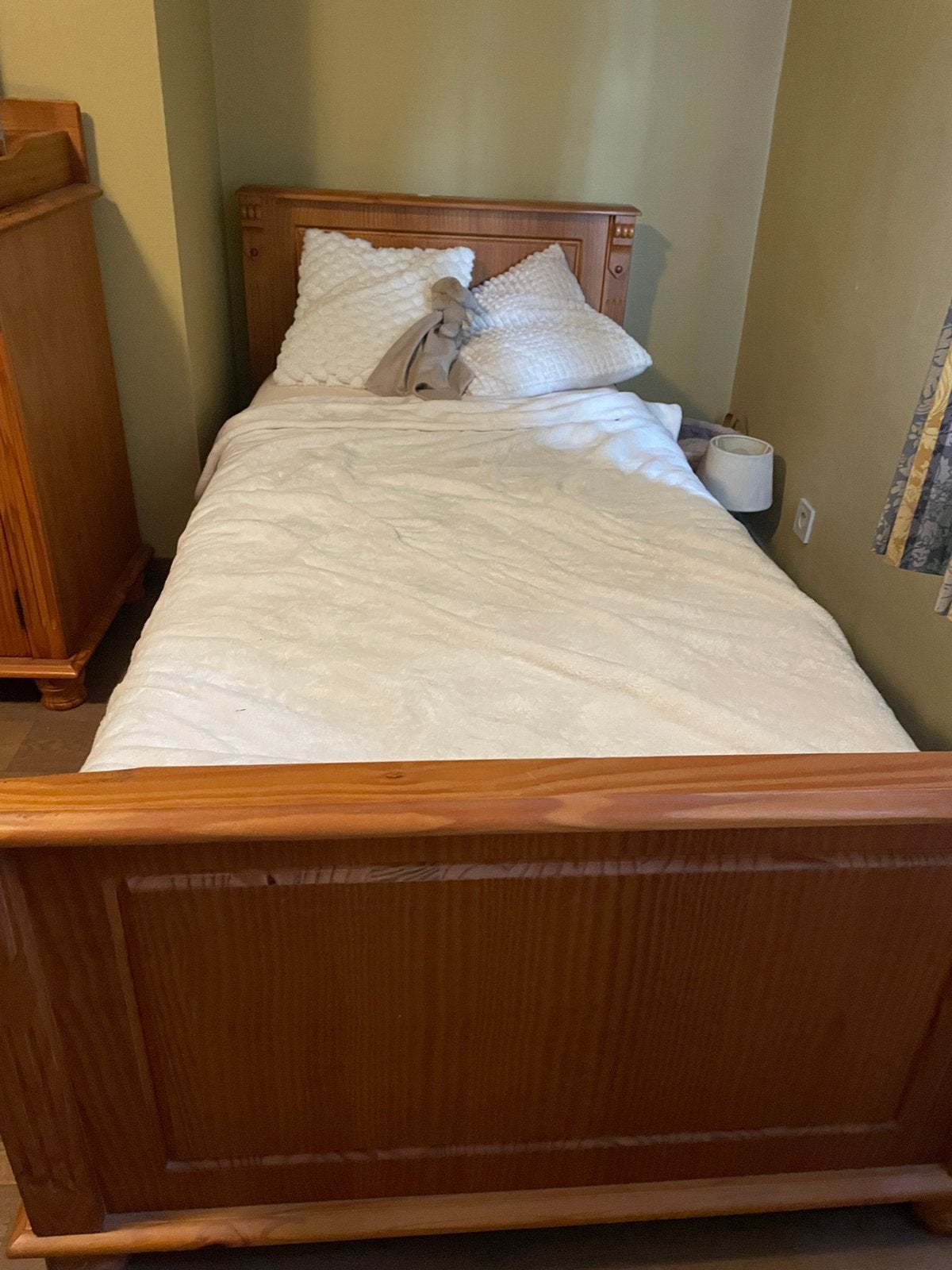 Prachtige houten kinderkamer - childwood, Huis en Inrichting, Slaapkamer | Complete slaapkamers, Ophalen, Zo goed als nieuw, Tweepersoons