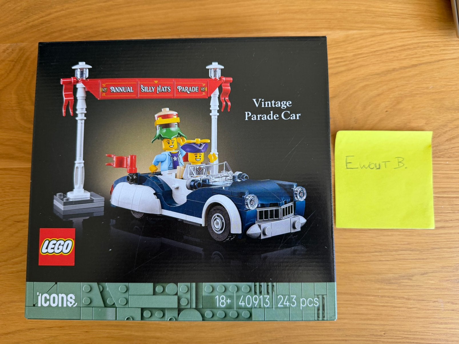 LEGO Icons 40913 Vintage Parade Car, Lego, Nieuw, Ophalen of Verzenden, Compleet