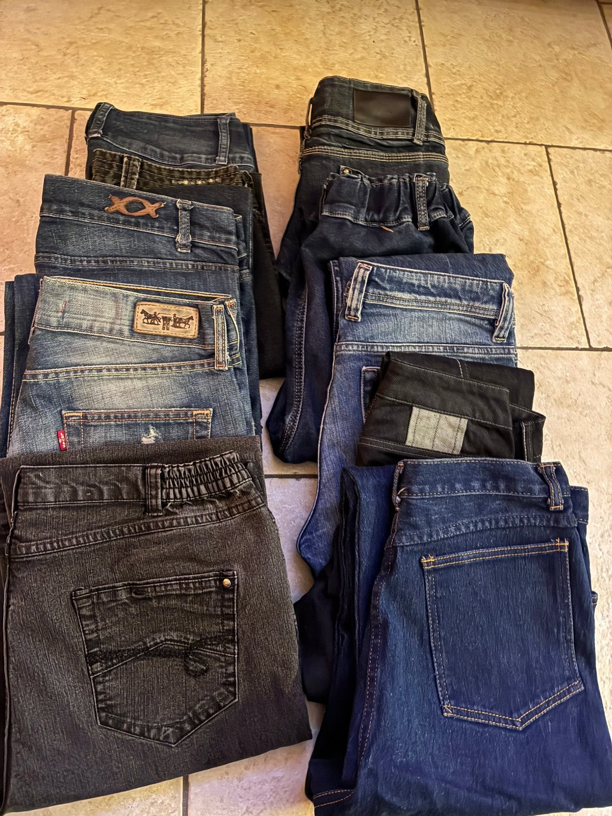 Lot de 10 jeans(pour l exportation), Enlèvement, Comme neuf