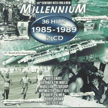 MILLENNIUM : 36 Hits 1985 - 1989 2 cd, Cd's en Dvd's, Cd's | Verzamelalbums, Inclusief doosje, Ophalen of Verzenden, Zo goed als nieuw