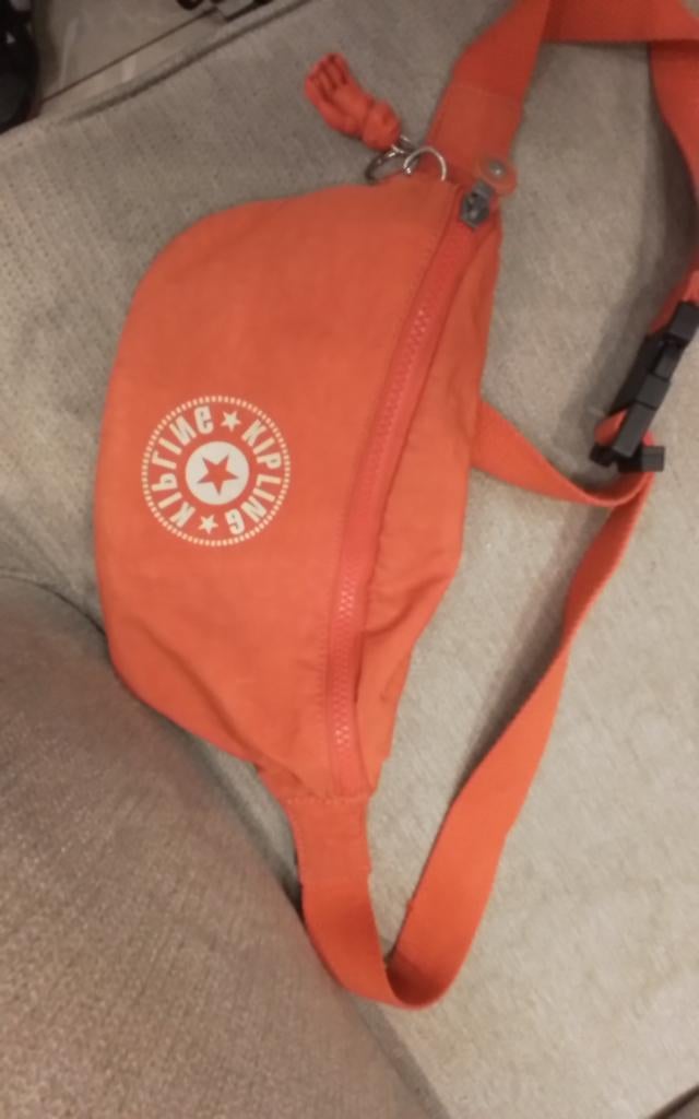 Heuptasje kipling, Ophalen, Zo goed als nieuw, Oranje, Kipling