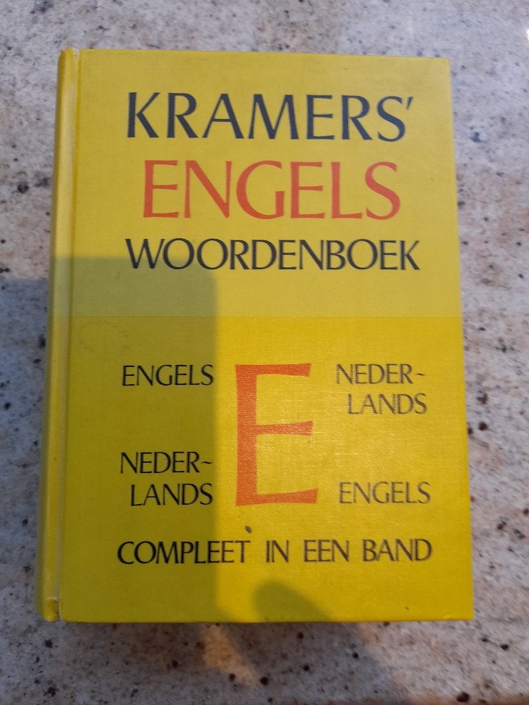 Woordenboek, Boeken, Ophalen, Gelezen, Kramers, Engels