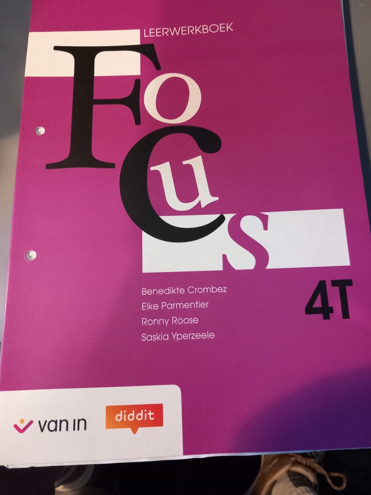 Benedikte Crombez - Focus 4 tso - leerwerkboek, Boeken, Ophalen, Nederlands, Benedikte Crombez; Elke Parmentier