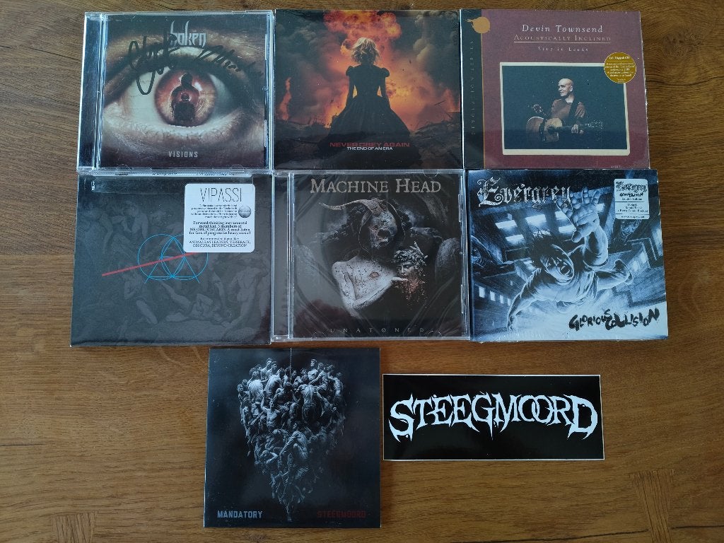 Lot: 10 splinternieuwe CD's, 1 cassette en 1 LP - moet weg!, Enlèvement ou Envoi, Neuf, dans son emballage, Autres types, Heavy metal