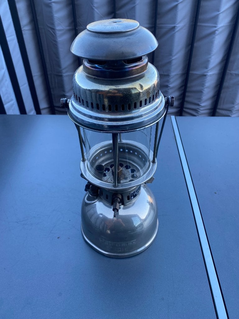 Lamp Petromax, Ophalen, Gebruikt, Gasontladingslamp