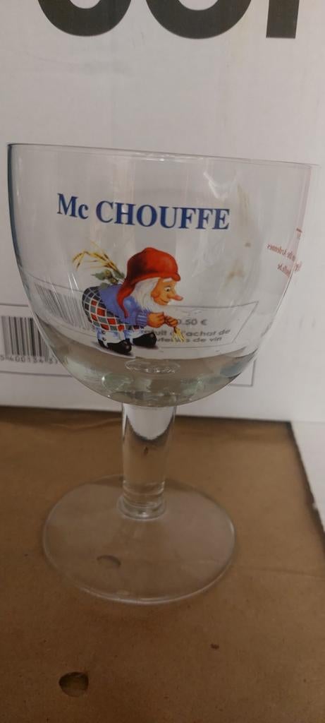 Verre mc chouffe 25cl, Enlèvement ou Envoi
