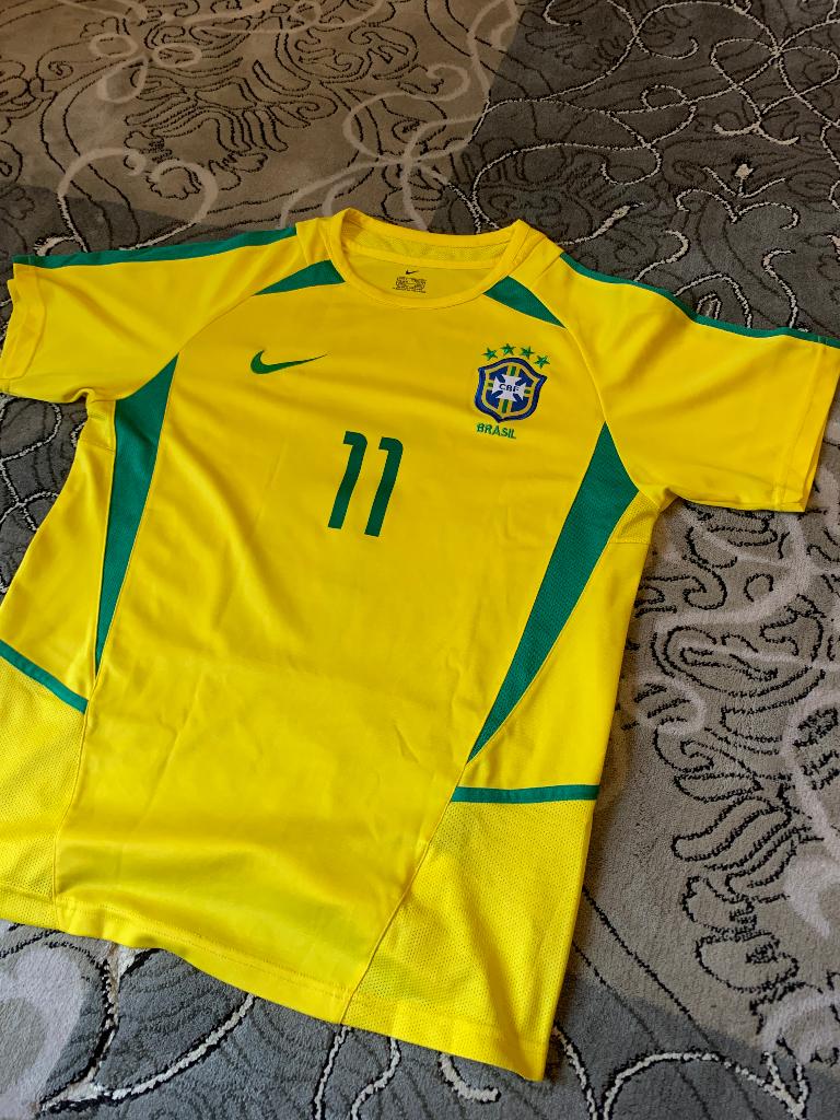 Maillot Ronaldinho Brésil 2002, Maat L, Ophalen, Shirt