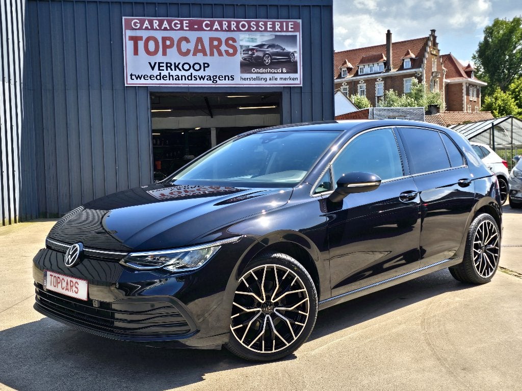 ✔VW GOLF 8 - 1.0TSI Life 2023 Euro6° 68 000 km❕, Auto's, Voorwielaandrijving, Zwart, Bedrijf, 5 deurs