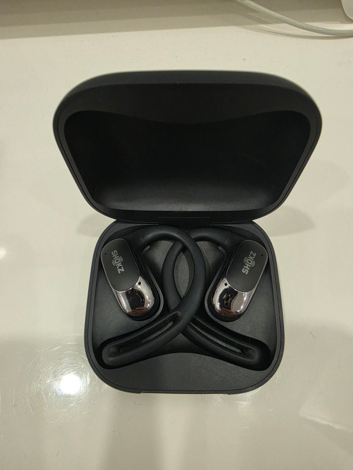SHOKZ OpenFit Air, Audio, Tv en Foto, Hoofdtelefoons, Ophalen, Over oor (circumaural), Overige merken, Draadloos